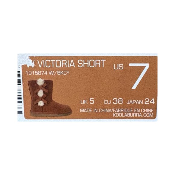 Womens Koolaburra By UGG Victoria Short Bow Boots - Picture 5 of 5